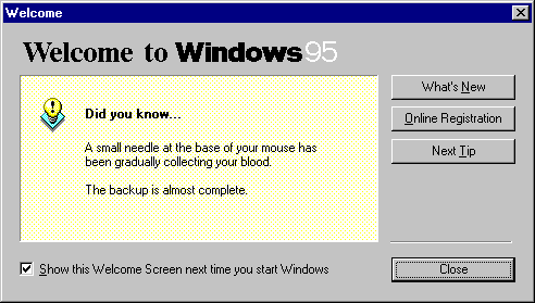 Welcome to Windows